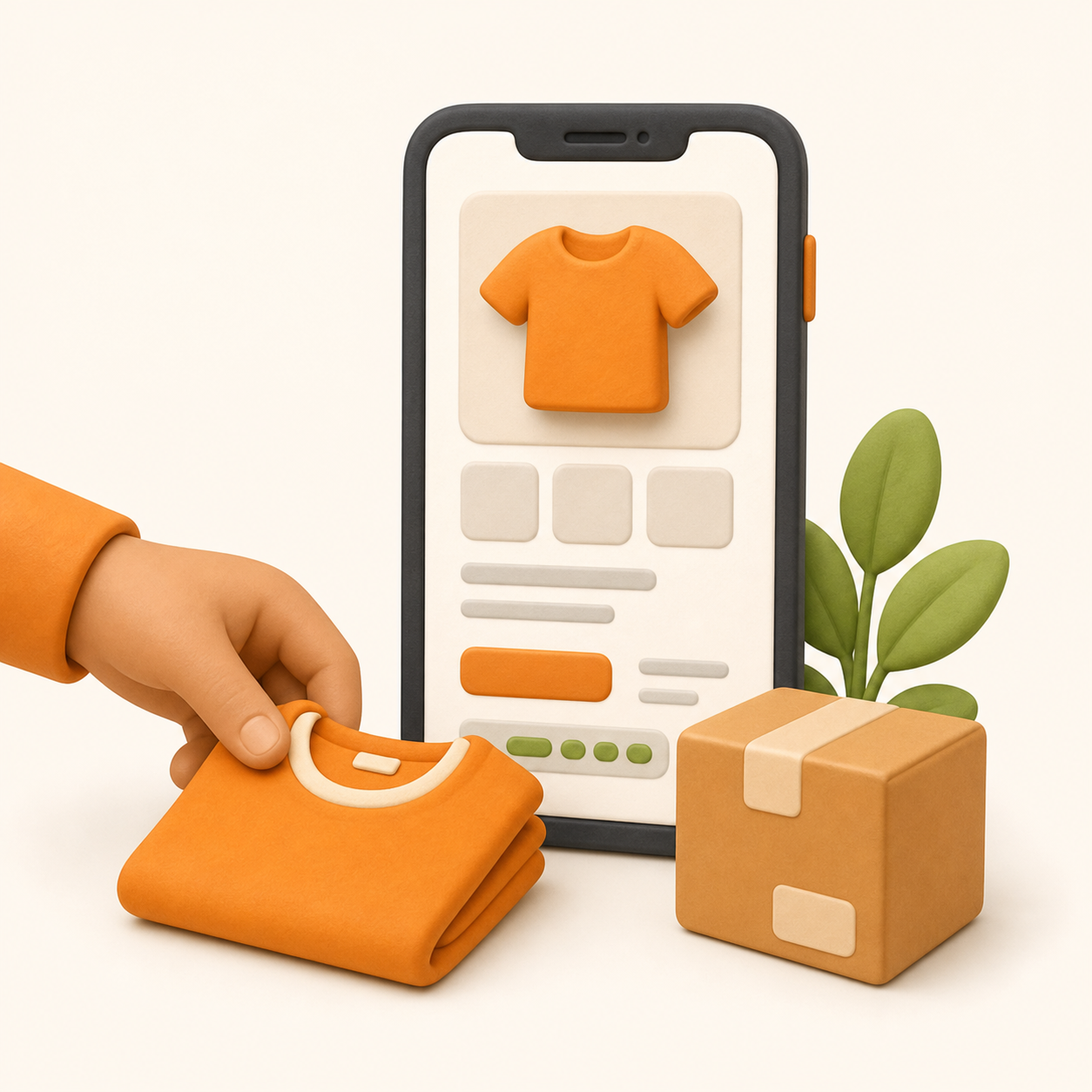 Seller listing products online